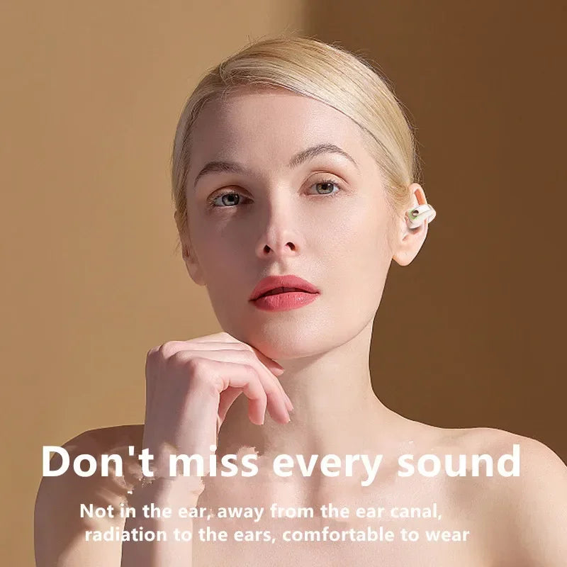 Daisha Vu Entertainment Earphone Clip Wireless Bluetooth