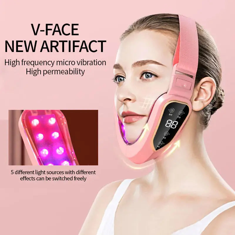 D.V.E LED Photon Therapy Facial Slimming Vibration Massager