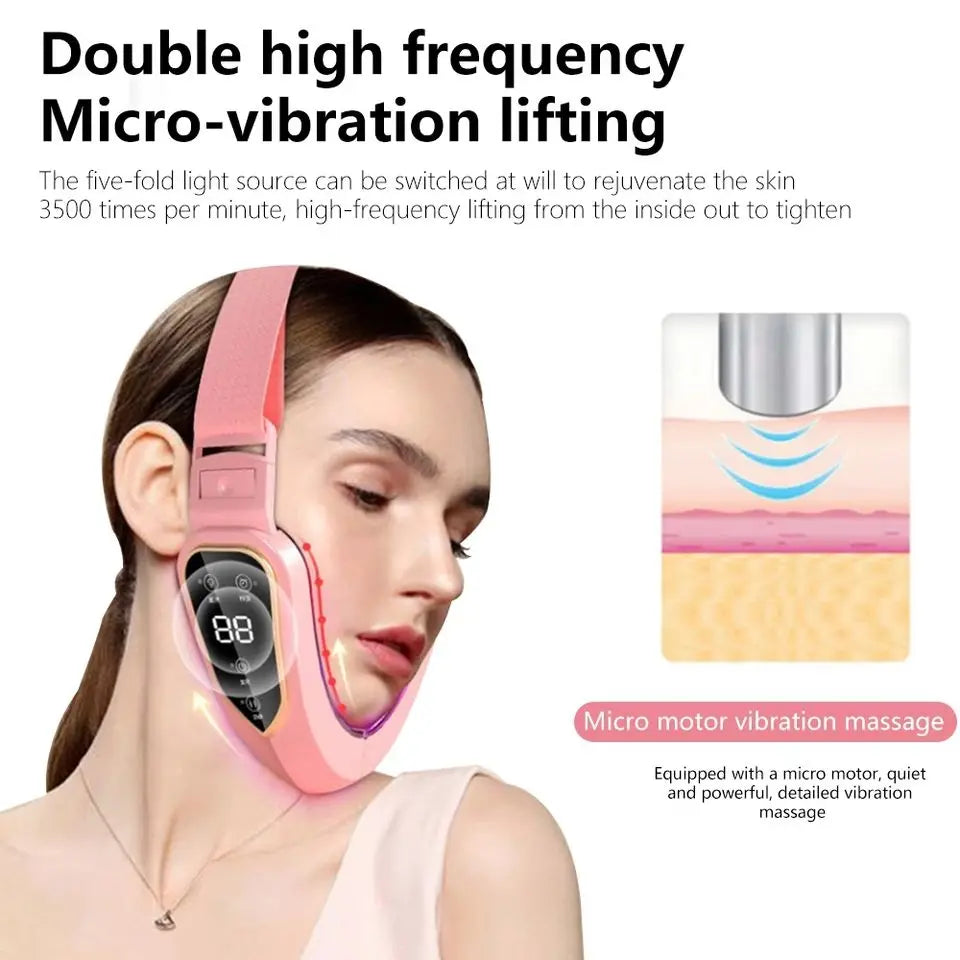 D.V.E LED Photon Therapy Facial Slimming Vibration Massager